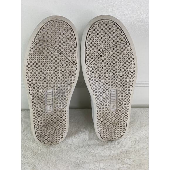 Puma Smash Platform 366487-06 White Women’s Casual Sneakers Size 8 - Picture 7 of 9